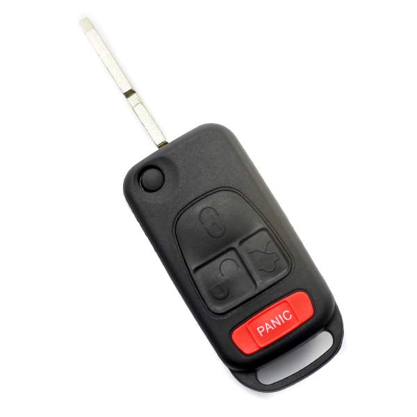 Mercedes Benz - Carcasa tip cheie briceag cu 3 butoane