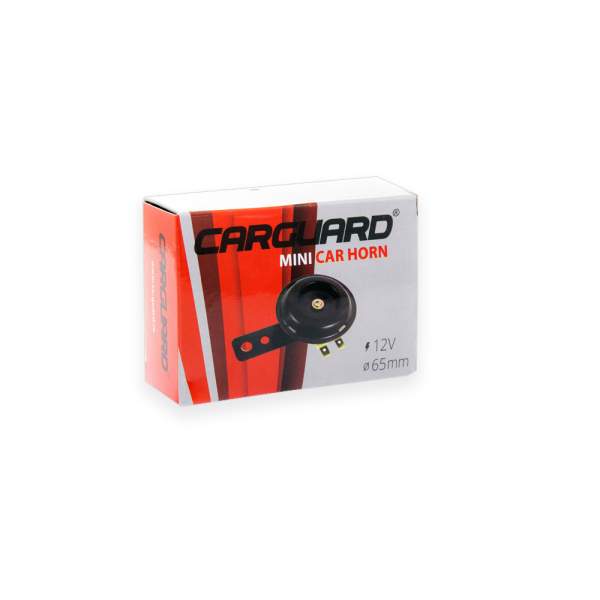 Mini Claxon auto Carguard 12V - 65mm