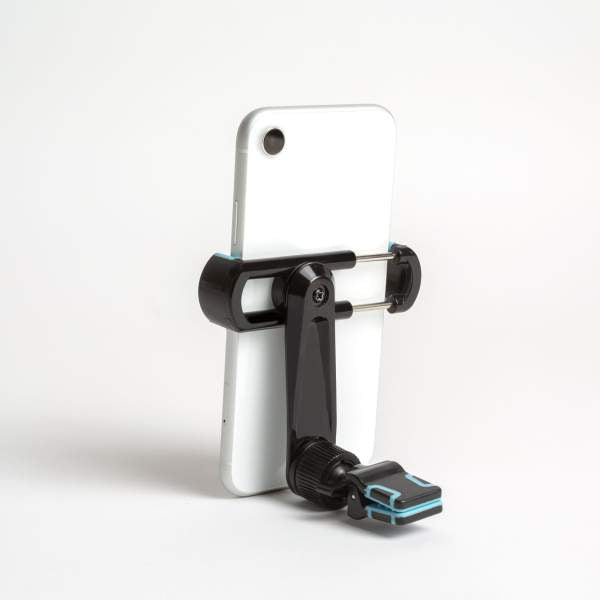 MNC - Suport de telefon cu fixare în grilajul de aerisire - negru