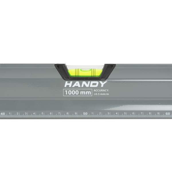 Handy - Nivelă - cu riglă şi boloboc cu oglindă, 1000 mm
