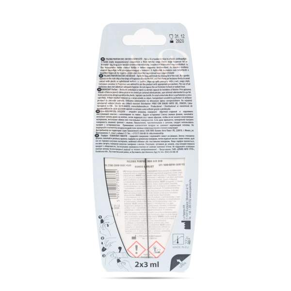 Odorizant auto Paloma Parfum Duo Romeo & Juliet - 2x3 ml