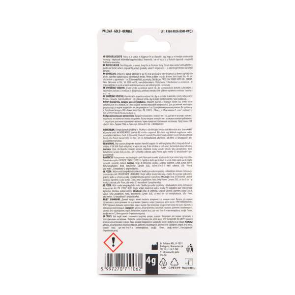 Odorizant auto Paloma Gold Fresh Fruit - Orange