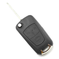 Opel - Carcasa tip cheie briceag cu 3 butoane