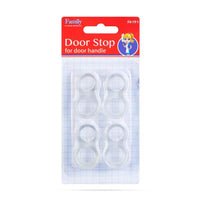 Opritor pentru uși - transparent - 4 buc / pachet