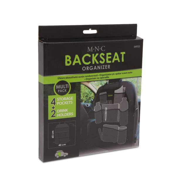 Organizator auto pt. spătarul scaunului 6 buzunare 42 x 59 cm