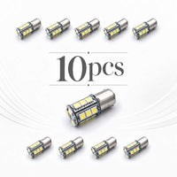Pachet 10 Leduri de frână BAY15D - 5W Carguard