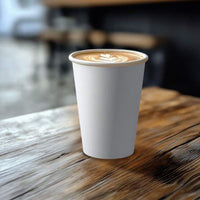 Pahar de hârtie - 180 ml - alb