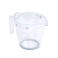 Pahar de măsură - 500 ml - plastic - gri - 16 x 9,7 x 11 cm