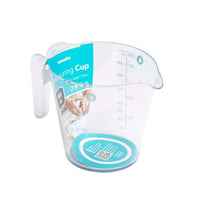 Pahar de măsură - 500 ml - plastic - gri - 16 x 9