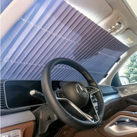 Resigilat - Parasolar auto retractabil 150 x 70cm - Carguard