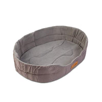 Pat pentru câini - 50 x 40 x 11 cm - gri