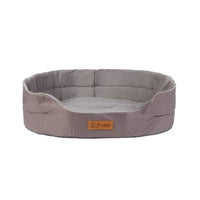 Pat pentru câini - 67 x 50 x 12 cm - gri