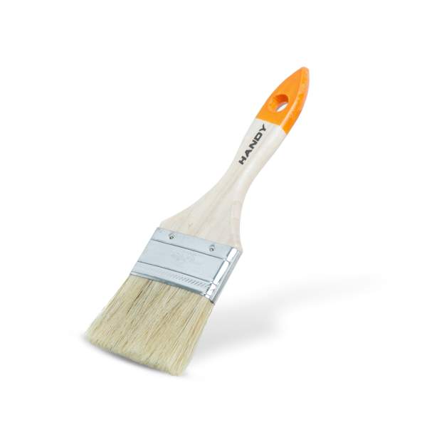 Pensulă cu mâner din lemn - 63 mm - 2