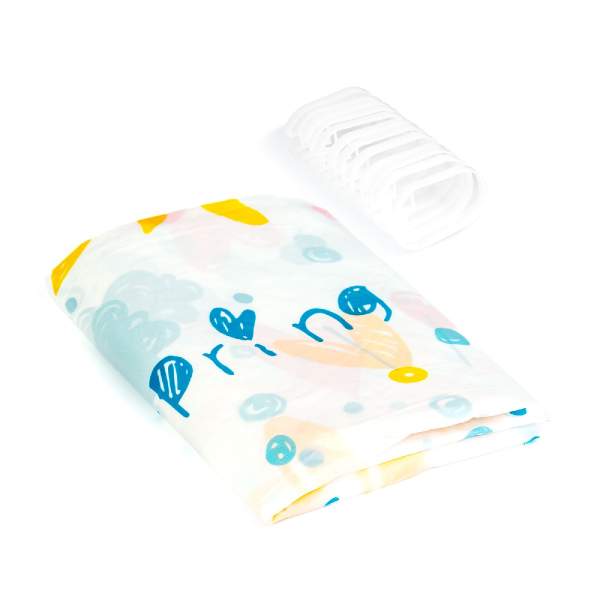 Perdea de duș – 3 modele – 180 x 180 cm