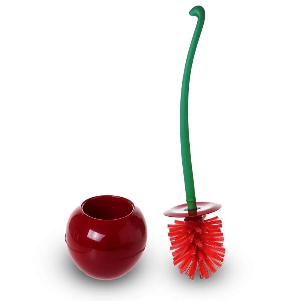 Perie de toaletă în formă de cireșă