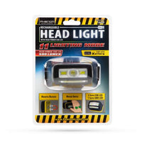 Lampă de cap COB LED, cu acumulator Li-Ion PHENOM
