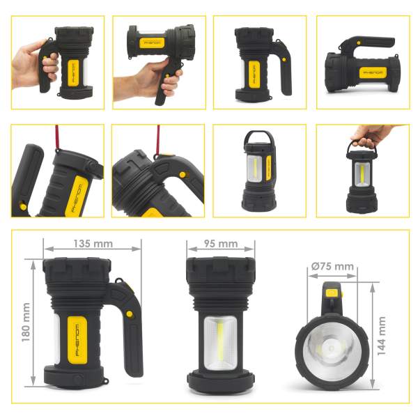 Resigilat - Lampă de lucru cu COB-LED PHENOM