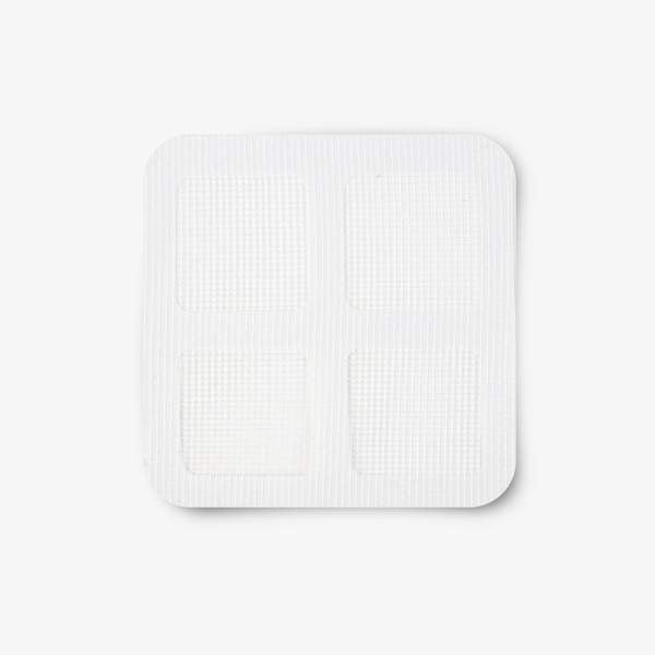 Plasture plasă de țanțari - 10 x 10 cm - alb - 4 buc/pachet