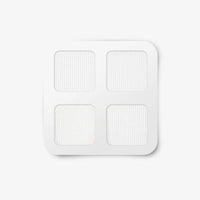 Plasture plasă de țanțari - 10 x 10 cm - alb - 4 buc/pachet