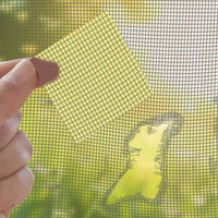 Plasture plasă de țanțari - 10 x 10 cm - gri - 4 buc/pachet