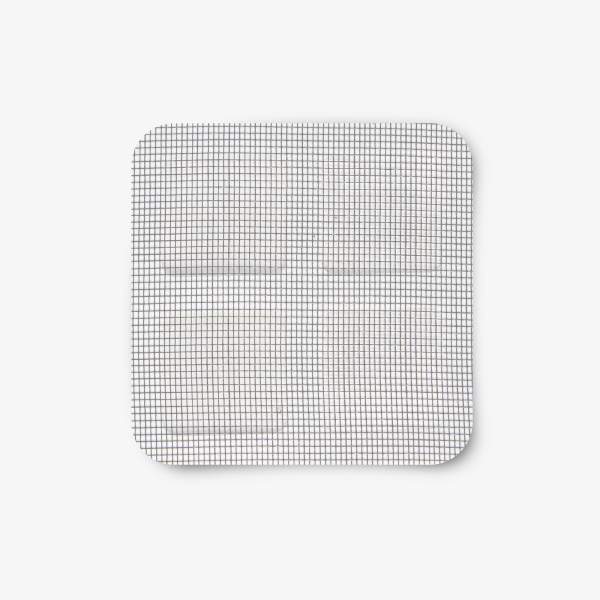 Plasture plasă de țanțari - 10 x 10 cm - gri - 4 buc/pachet