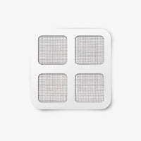 Plasture plasă de țanțari - 10 x 10 cm - gri - 4 buc/pachet