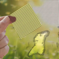 Plasture plasă de țanțari - 10 x 10 cm - negru- 4 buc/pachet