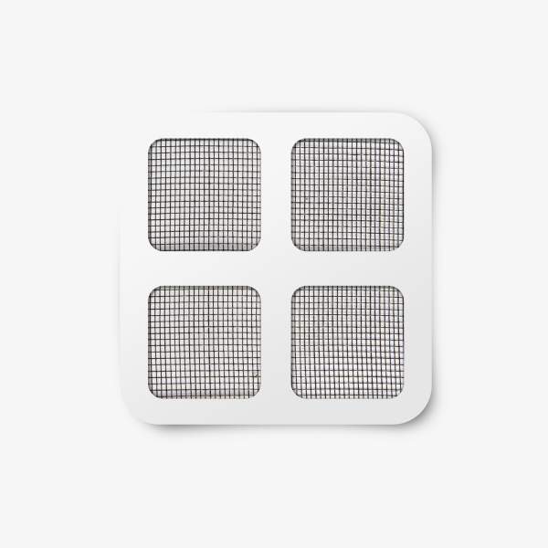 Plasture plasă de țanțari - 10 x 10 cm - negru- 4 buc/pachet