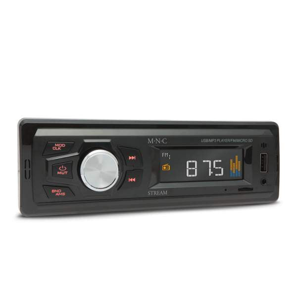 Resigilat - Player auto M.N.C "Stream" cu telecomandă (AUX/USB/SD/MMC)