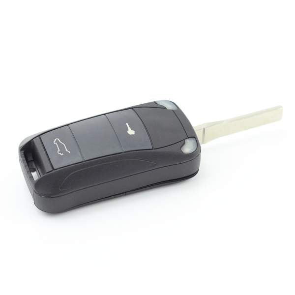 Resigilat - Porsche Cayenne Carcasa cheie tip briceag, 2 butoane