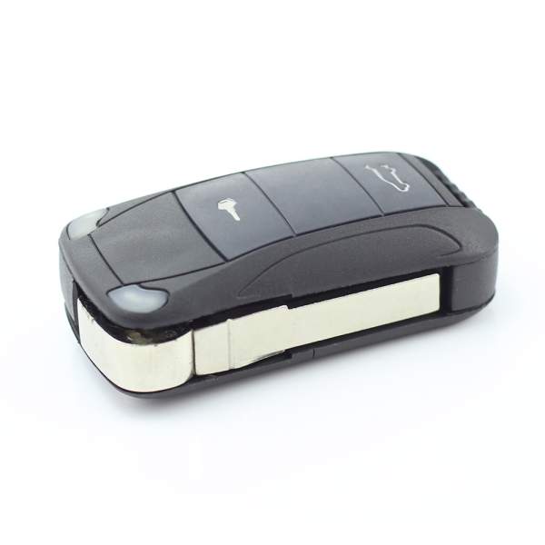 Resigilat - Porsche Cayenne Carcasa cheie tip briceag, 2 butoane