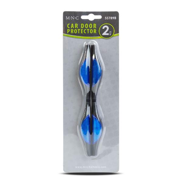 Protector universal pentru marginea ușii - albastru, reflectorizant - 2 bucăți/pachet