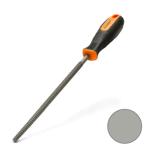 Raspila lemn - profil rotund