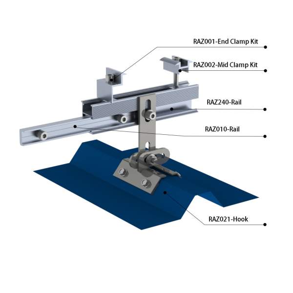 Suport reglabil pt Panou Sandwich "Z"
