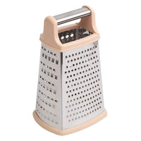 Răzătoare mare de bucătărie - culoare piersică - 16 x 12,8 x 24 cm