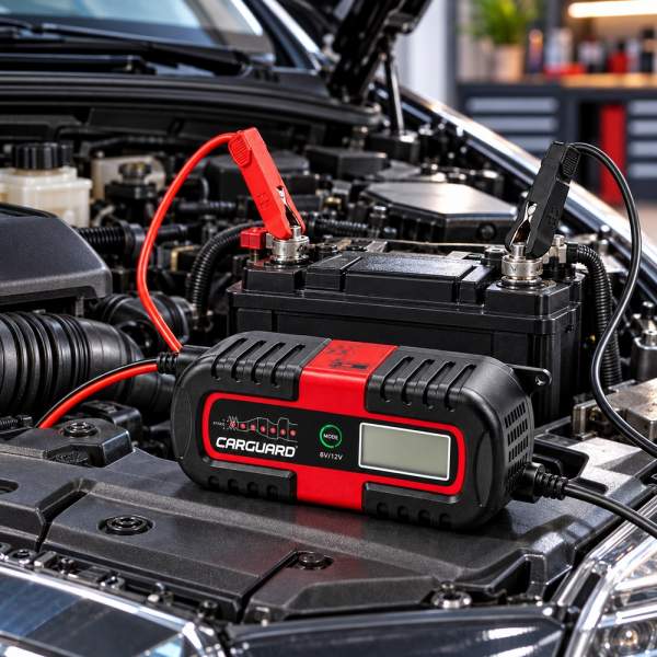 Redresor auto inteligent CARGUARD®  6V/12V/12,8V, max. 6A