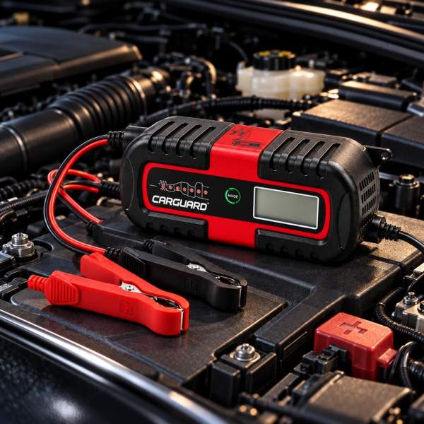 Redresor auto inteligent CARGUARD®  6V/12V/12,8V, max. 6A