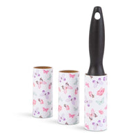 Rolă de curățat haine + mâner - 3 buc - 100 mm - 30 coli