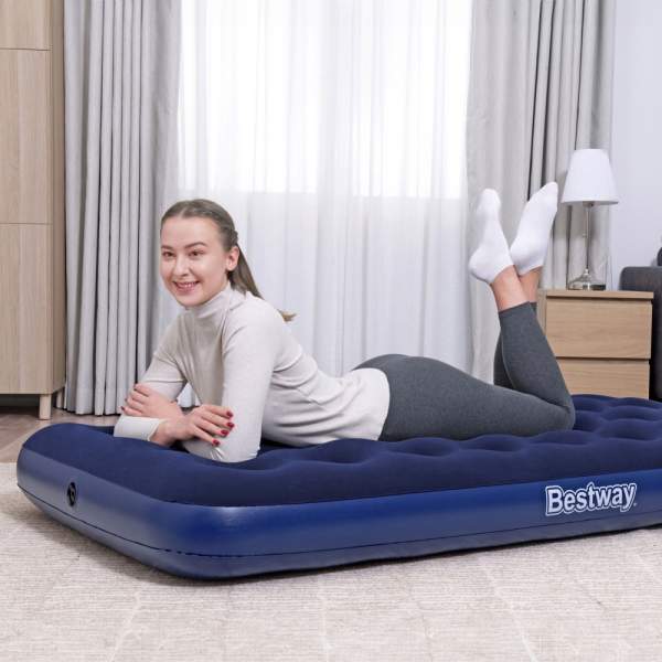  velour - albastru - 188 x 99 x 22 cm