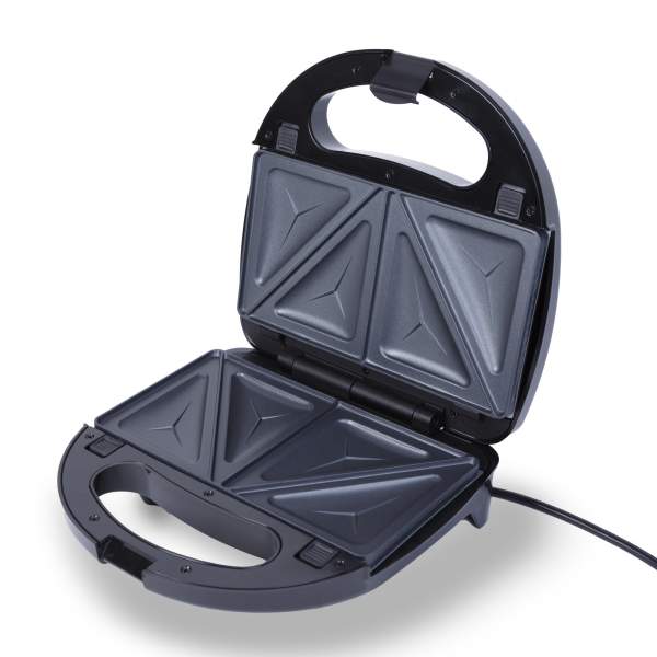 Sandwich Maker- 3 în 1 - 220-240V - 800W - argintiu/negru