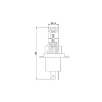 Set 2 Becuri Auto Led H4 35W Off Road Carguard