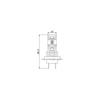 Set 2 Becuri Auto Led H7 28W Off Road Carguard