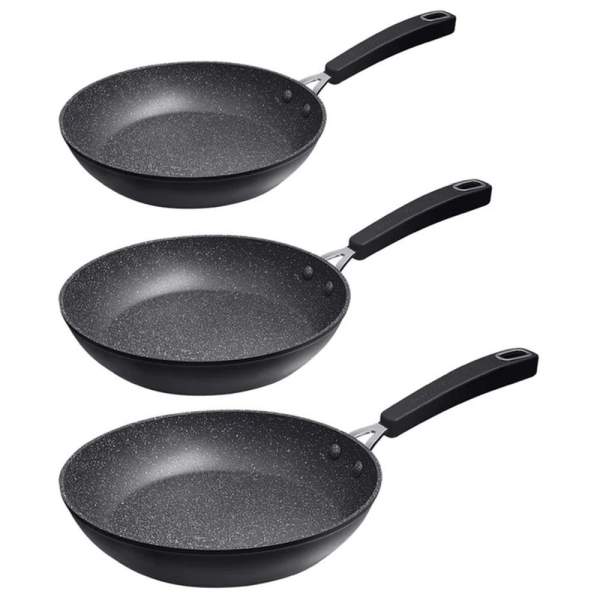 Set 3 tigăi Baker's Secret - 18 + 22 + 26 cm