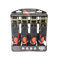 Set 4 chingi cu clichet Carguard – 25 mm × 4.5 m – 680 kg