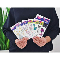 Set autocolante cu tatuaj Cuties - 47 buc/pachet