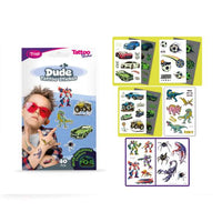 Set autocolante pentru tatuaje Dude - 40 buc/pachet