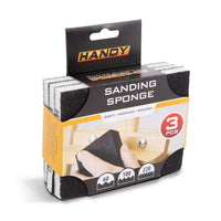 Set bureți de șlefuit - 125 x 100 x 12 mm - 3 buc / pachet