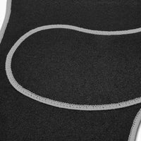 Set covorase auto textile universale Carguard 64 x 44 cm | 44 x 29 cm - negru - gri