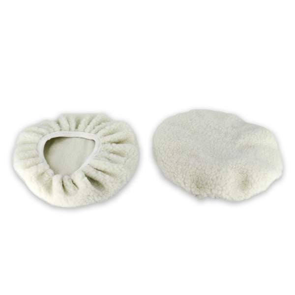 Set de 2 calote lustruire din lână - 18 cm