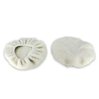 Set de 2 calote lustruire din lână - 18 cm